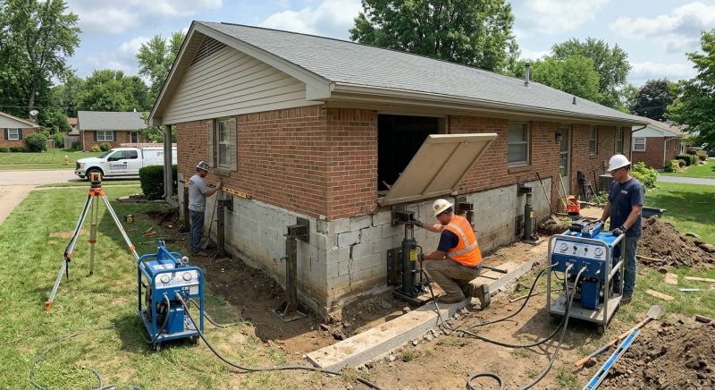 Home Foundation Leveling in Richland, MI