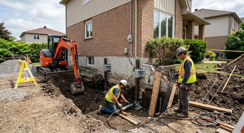 Home Foundation Repair in Vicksburg, MI