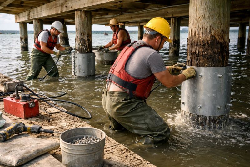 Piling Repair in Otsego, MI
