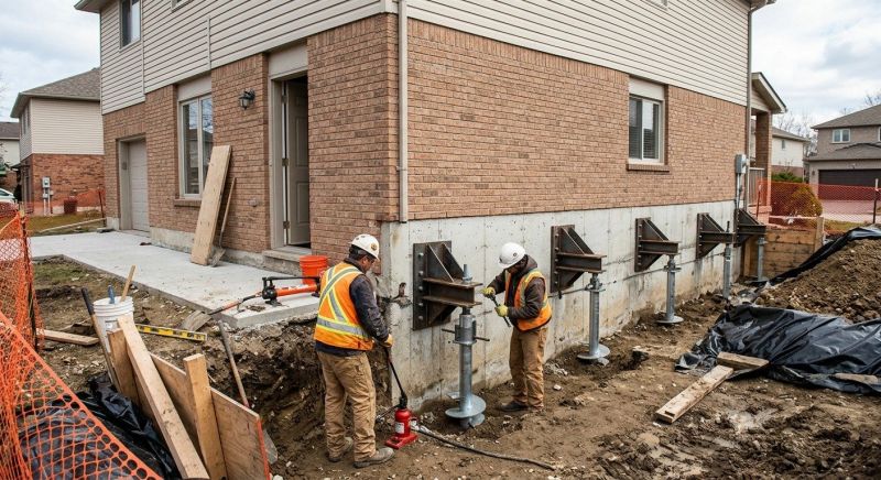Structural Foundation Repair in Paw Paw, MI