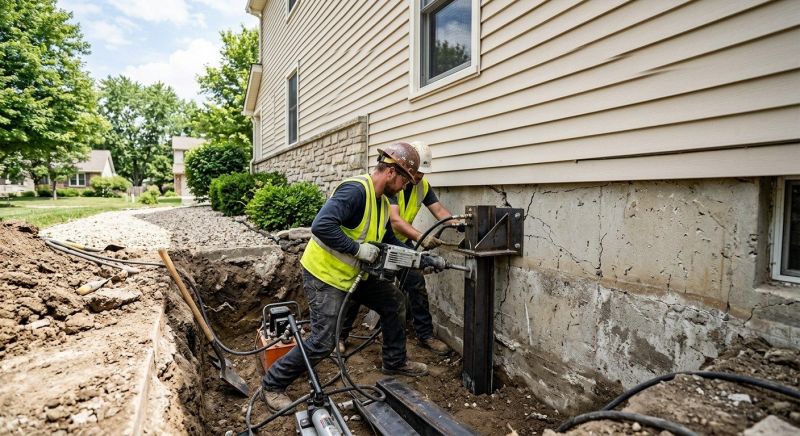 Structural Foundation Repair in Plainwell, MI