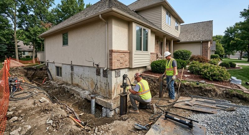 Structural Foundation Repair in Plainwell, MI