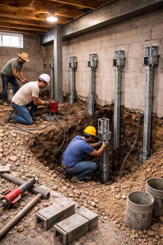 Structural Underpinning in Kalamazoo County, MI