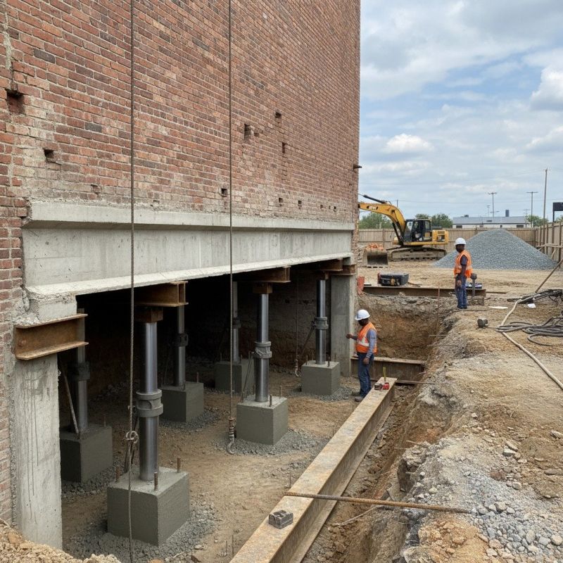 Structural Underpinning in Kalamazoo County, MI
